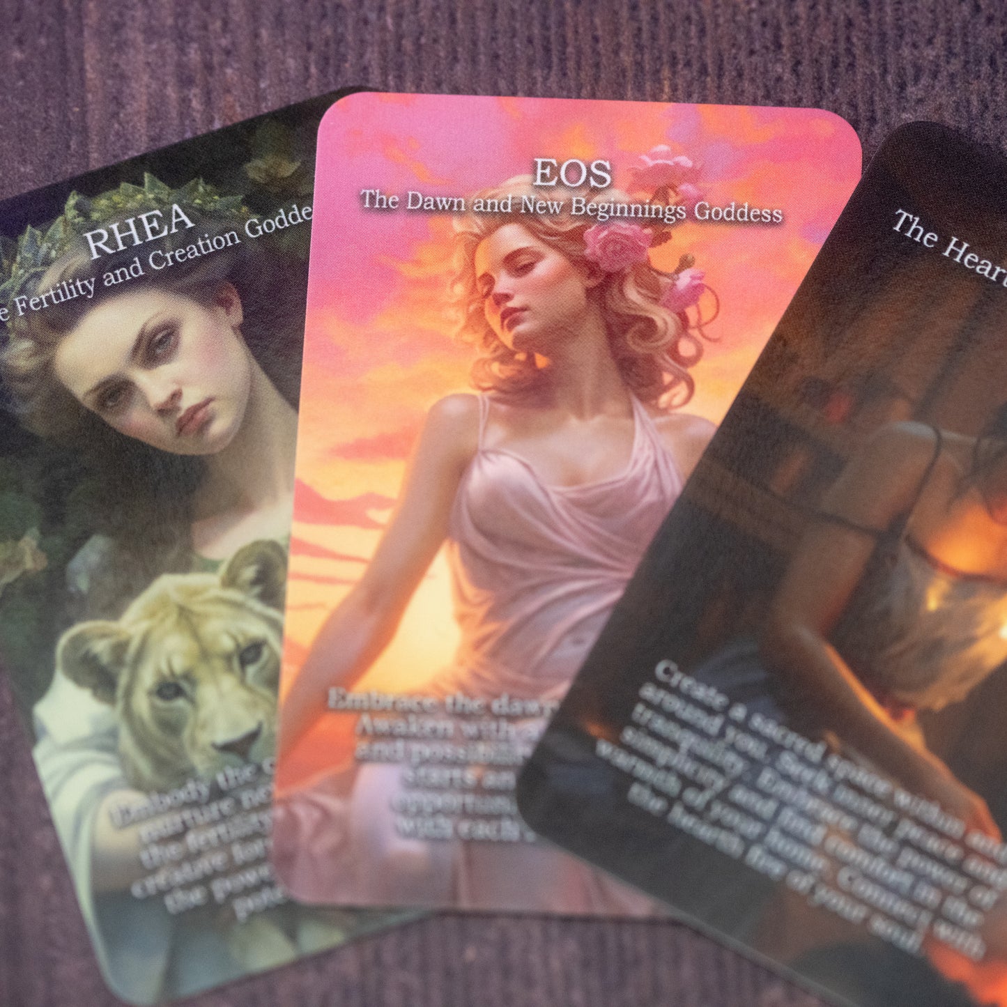 Greek Goddess oracle cards - oracle deck, 16 card deck, affirmation cards, tarot deck, oracle cards, feminine cards, greek pantheon