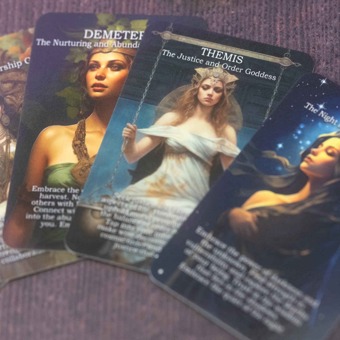 Greek Goddess oracle cards - oracle deck, 16 card deck, affirmation cards, tarot deck, oracle cards, feminine cards, greek pantheon