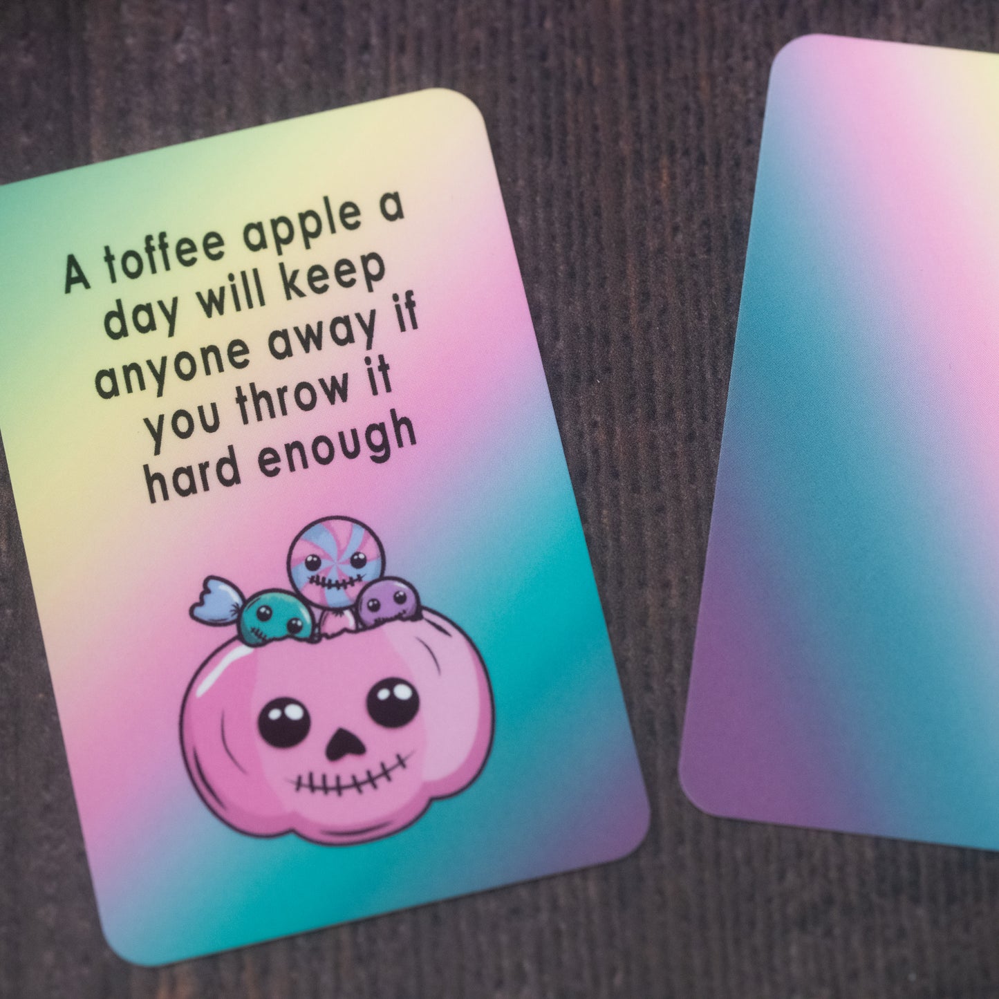 The Sweary Affirmation Shop - Affirmation Deck | Funny Pastel Affirmations | 20 Card Set | Gender Neutral