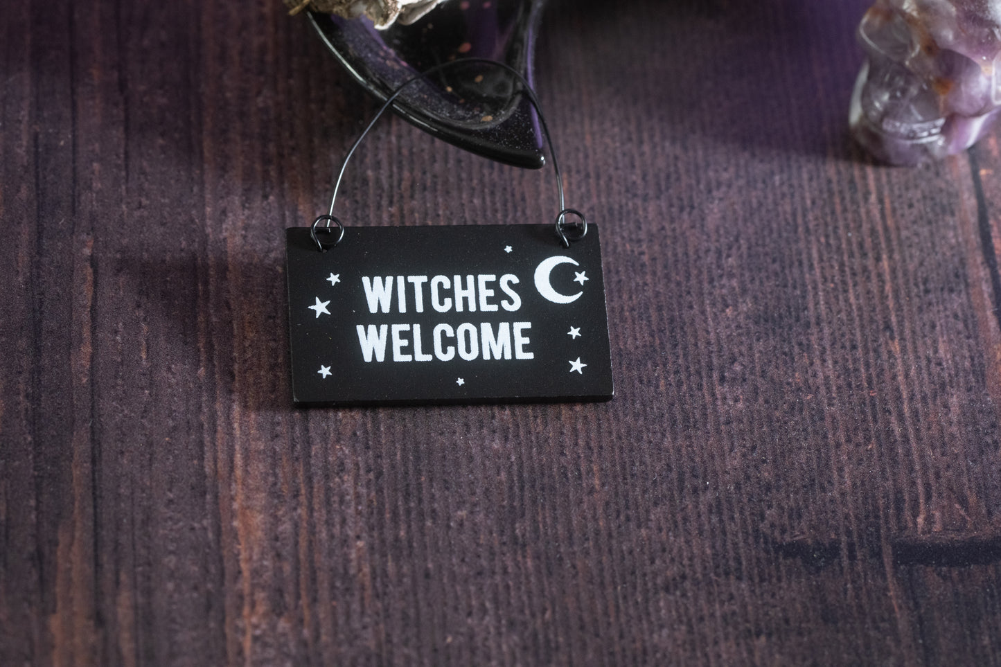 Witchy Hanging Mini Signs