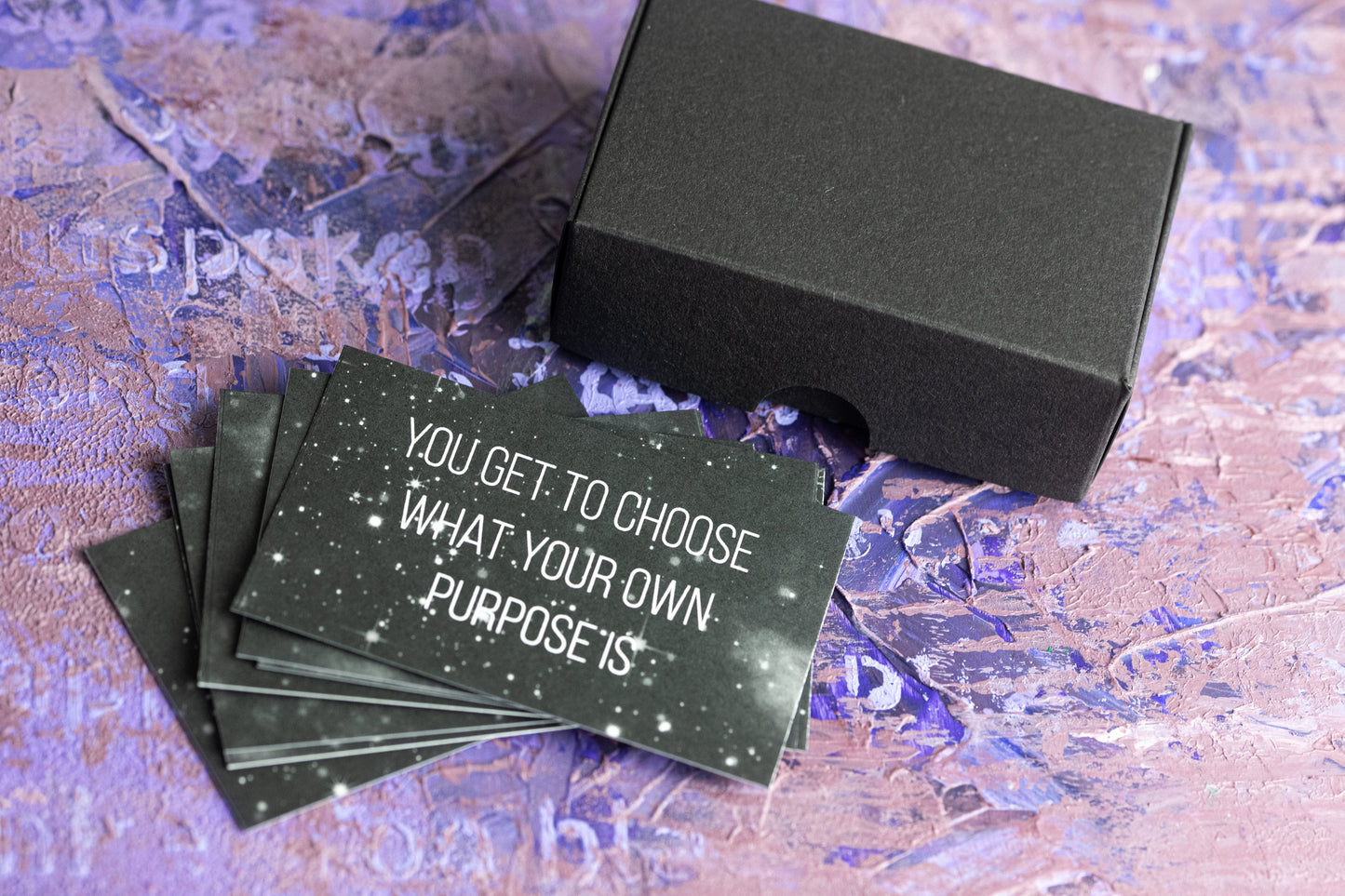 The Sweary Affirmation Shop - Fierce Affirmation Deck | Adult Affirmation Cards | Existentialist Card Set | Affirmation Gift Box | Cheer Up Gift | Groomsmen Gifts